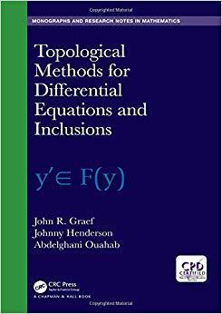 【预售】Topological Methods for Differential Equations and Inclusions