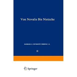 Nietzsche Die Luther 预订 Zweiter Novalis Lyriker Von Deutschen 9783663155515 von Band bis