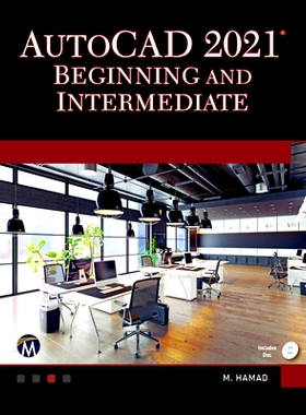 预订 AutoCAD 2021 Beginning and Intermediate: 9781683925224