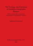 [预订]The Ecology and Evolution of Hominin Geographic Ranges 9781841719795