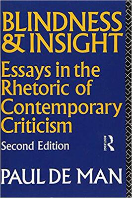 【预售】Blindness and Insight