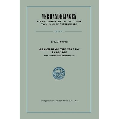 预订 Grammar of the Sentani Language: With Specimen Texts and Vocabulary: 9789401764551