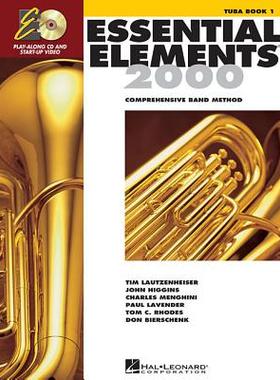 【预售】Essential Elements for Band - Tuba Book 1 with Eei: Tuba in C (B.C.)