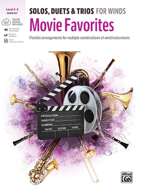 【预订】Solos, Duets & Trios for Winds -- Movie Favorites: Flexible Arrangements for Multiple Combinations of Wind...