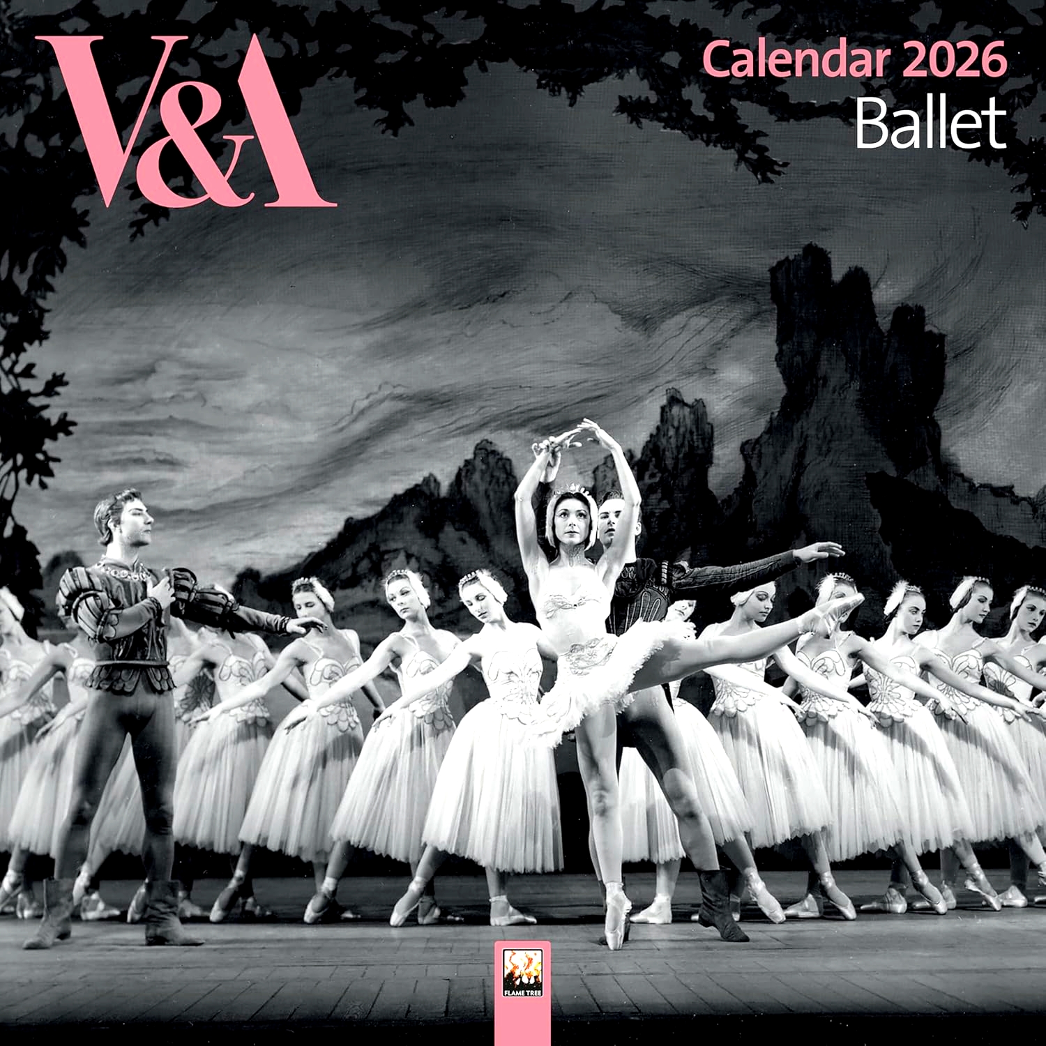 现货 V&A博物馆 芭蕾舞 2026年挂历 英文原版 进口艺术日历 V&A: Ballet Wall Calendar 2026 (Art Calendar)