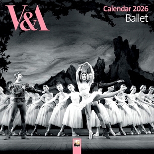 现货 V&A博物馆 芭蕾舞 2026年挂历 英文原版 进口艺术日历 V&A: Ballet Wall Calendar 2026 (Art Calendar)