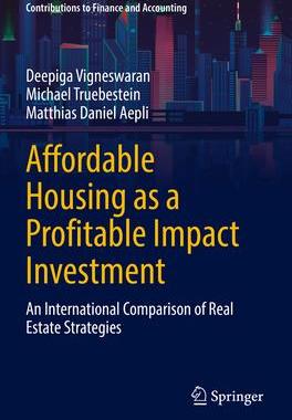 [预订]Affordable Housing as a Profitable Impact Investment 9783031070938
