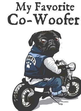 预订 My Favorite Co-Woofer: Furry Co-Worker Pet Owners For Work At Home Canine Belton Mane Dog Lovers Barrel Chest Brind