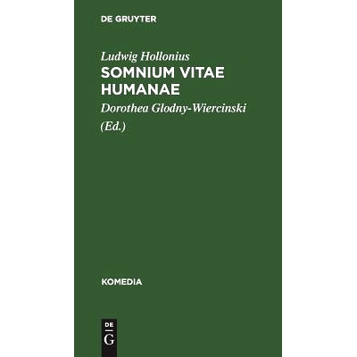 预订 Somnium Vitae Humanae: Drama: 9783110059519