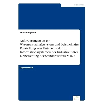 预订 Anforderungen an Ein Warenwirtschaftssystem Und Beispielhafte Darstellung Von Unterschieden Zu Informationssystemen