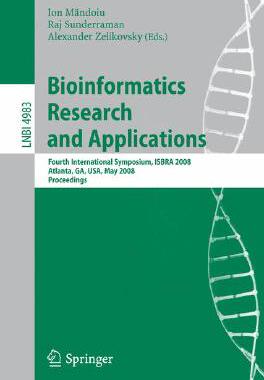 【预订】Bioinformatics Research and Applications