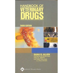 Veterinary Drugs 第3版 Handbook 9780781741262 兽药手册 Edition 预订 Third