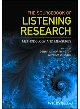 预订 The Sourcebook of Listening Research: Methodology and Measures 听力方法与测量资料大全: 9781119103080