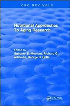 【预售】Nutritional Approaches To Aging Research