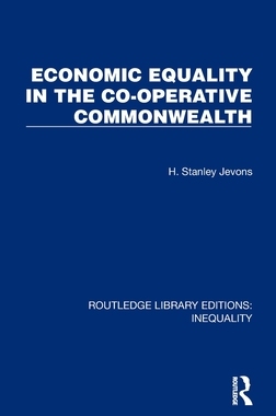 [预订]Economic Equality in the Co-Operative Commonwealth