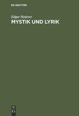 【预订】Mystik und Lyrik 9783486772814
