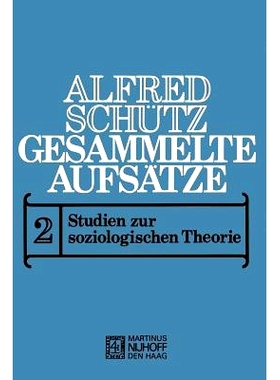 预订 Gesammelte Aufsätze: II Studien zur soziologischen Theorie: 9789024714988