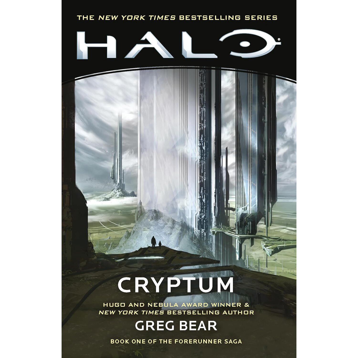 Halo 光环游戏 官方衍生科幻小说 先行者三部曲2 雨果奖星云奖得主 Greg Bear 英文原版 Cryptum