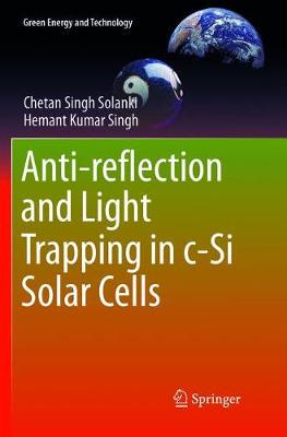 【预订】Anti-reflection and Light Trapping in c-Si Solar Cells