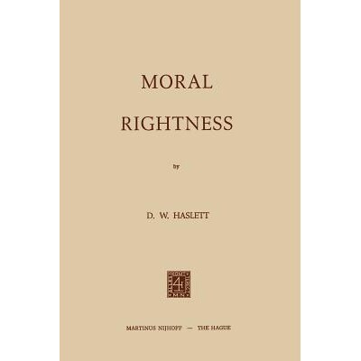 预订 Moral Rightness: 9789401185585