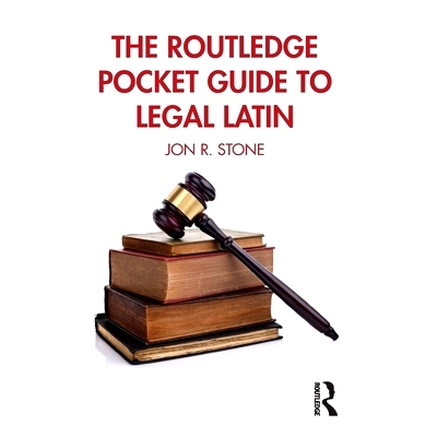 预订 The Routledge Pocket Guide to Legal Latin Routledge 法律拉丁语袖珍指南: 9781032186092