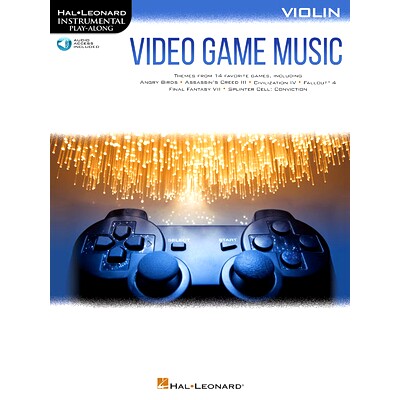 预订 Video Game Music: Instrumental Play-Along Series - Violin (Book/Online Audio): 9781540036070