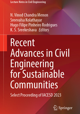 预订 Recent Advances in Civil Engineering for Sustainable Communities