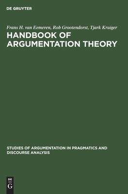 【预订】Handbook of Argumentation Theory 9783110131369