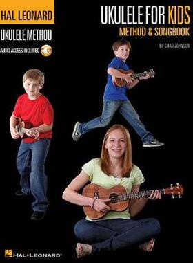 【预订】Ukulele for Kids Method & Songbook: Hal Leonard Ukulele Method [With Access Code]