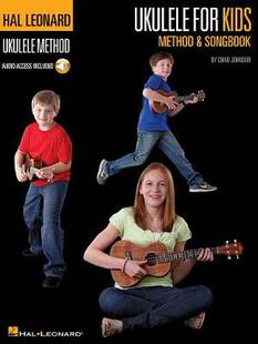 【预订】Ukulele for Kids Method & Songbook: Hal Leonard Ukulele Method [With Access Code]