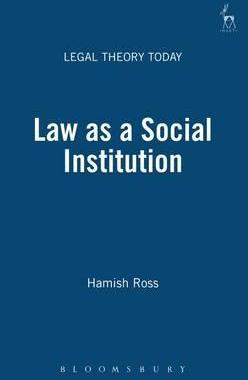 [预订]Law as a Social Institution 9781841132310