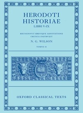 【预订】Herodotus: Histories, Books 5-9 (Herodoti Historiae: Libri V-IX)
