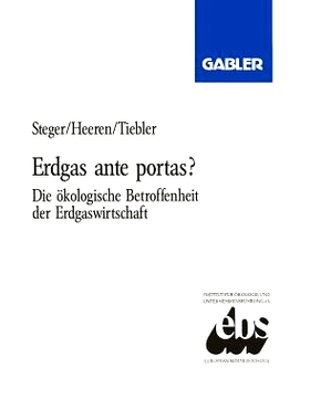 预订 Erdgas ante portas?: Die ökologische Betroffenheit der Erdgaswirtschaft: 9783409138628