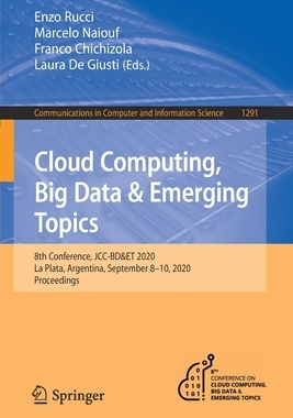 【预订】Cloud Computing, Big Data & Emerging Topics