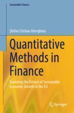 [预订]Quantitative Methods in Finance: Exploring the Drivers of Sustainable Economic Growth in the Eu 9783031438639