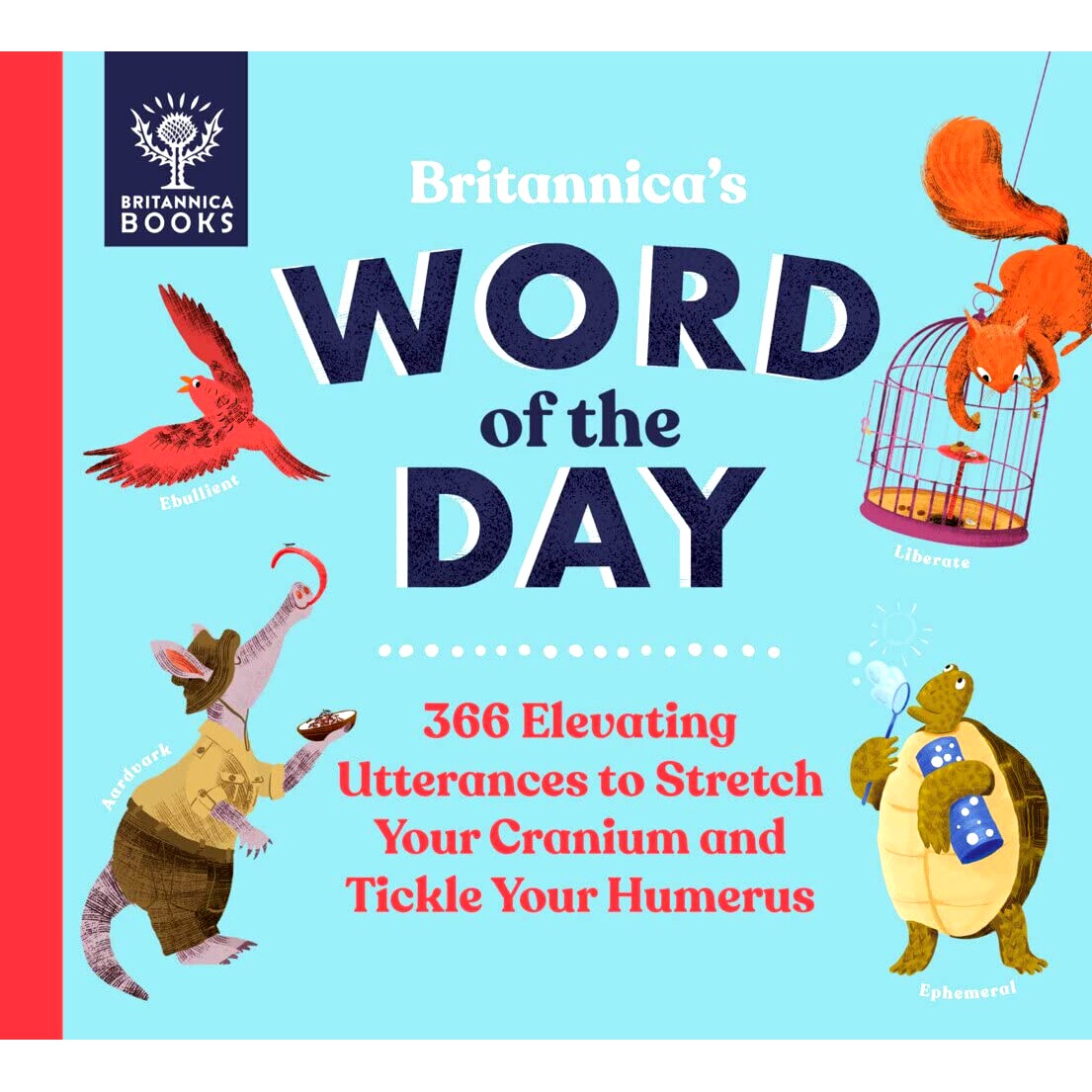 现货 大英百科全书 每日一词 英文原版 儿童外语启蒙绘本 Britannica’s Word of the Day