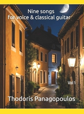 预订 Nine songs for voice & classical guitar: Vol 1: 9798328990363