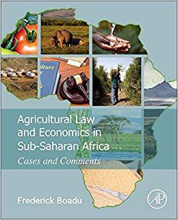 【预售】Agricultural Law and Economics in Sub-Saharan Africa