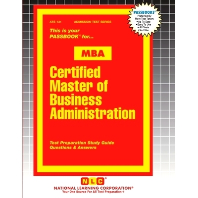 预订 Certified Master of Business Administration (MBA): 9781799358312