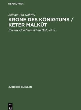 【预订】Krone des Königtums / Keter malkût 9783050025131