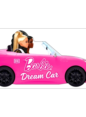 预订 Barbie Dream Car: A Push-Along Board Book Adventure: 9780593843918