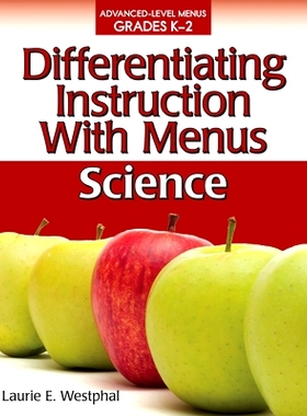 预订 Differentiating Instruction With Menus: Science (Grades K-2) 用菜单区分说明: 9781593634933