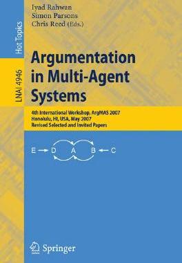 【预订】Argumentation in Multi-Agent Systems