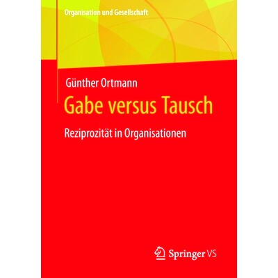 Reziprozit&auml;t in Organisationen