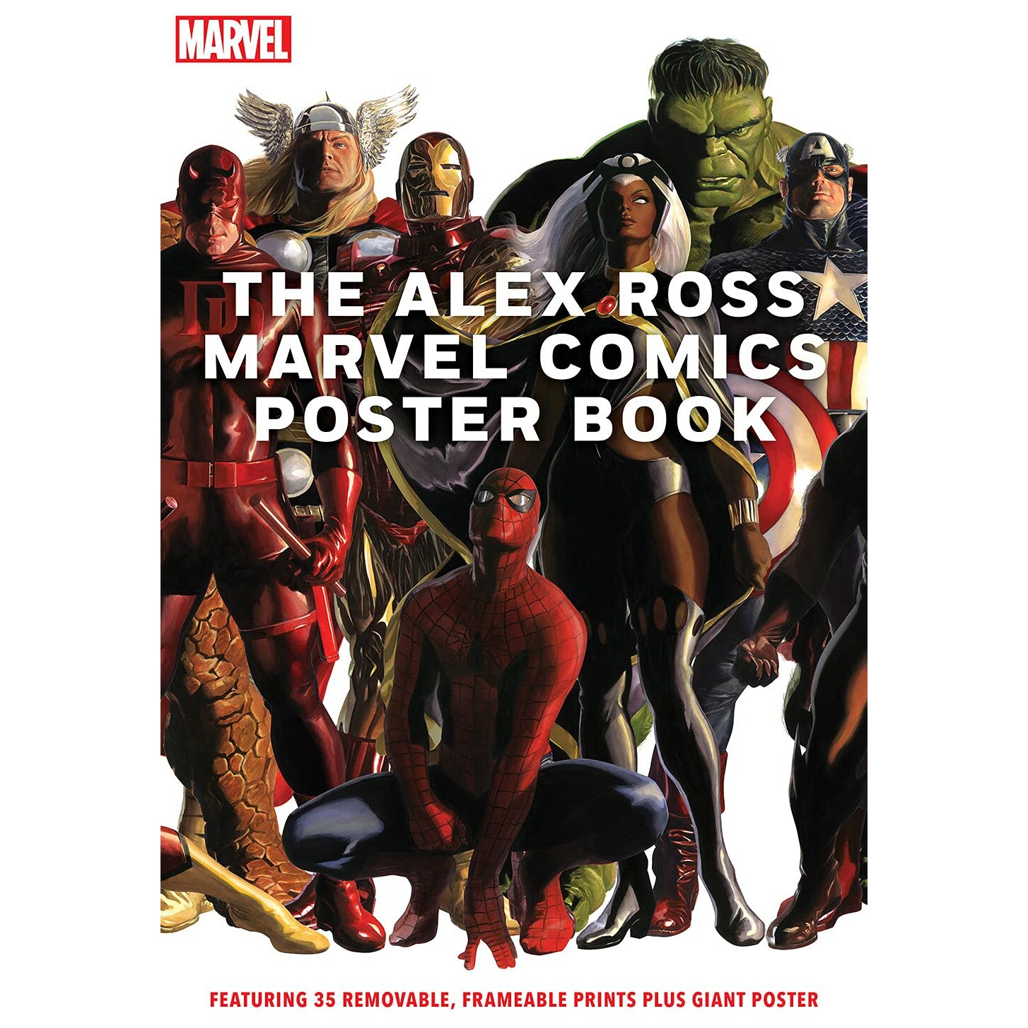 现货 亚历克斯·罗斯漫威漫画海报集 Alex Ross 英文原版 The Alex Ross Marvel Comics Poster Book