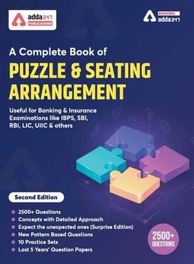 [预订]A Complete Book on Puzzles & Seating Arrangement Englsh Medium 9789389924541