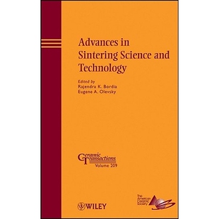 Ceramic Advances And 预订 Transactions 烧结科学与技术发展：陶瓷学第209报告 Sintering 209 Science Volume Technology