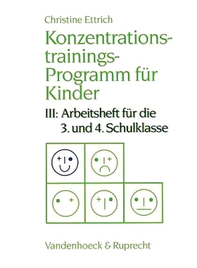 预订 Konzentrationstrainings-Programm für Kinder. III: 3. und 4. Schulklasse 儿童注意力集中训练计划。 III：三年级和四年