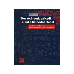 预订 Berechenbarkeit und Unlösbarkeit
