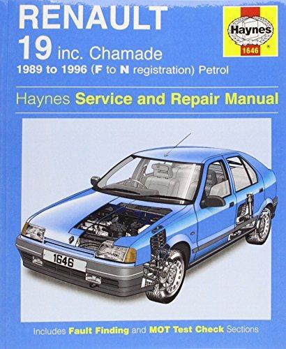 [预订]Renault 19 Petrol (89 - 96) Haynes Repair Manual 9781859609323